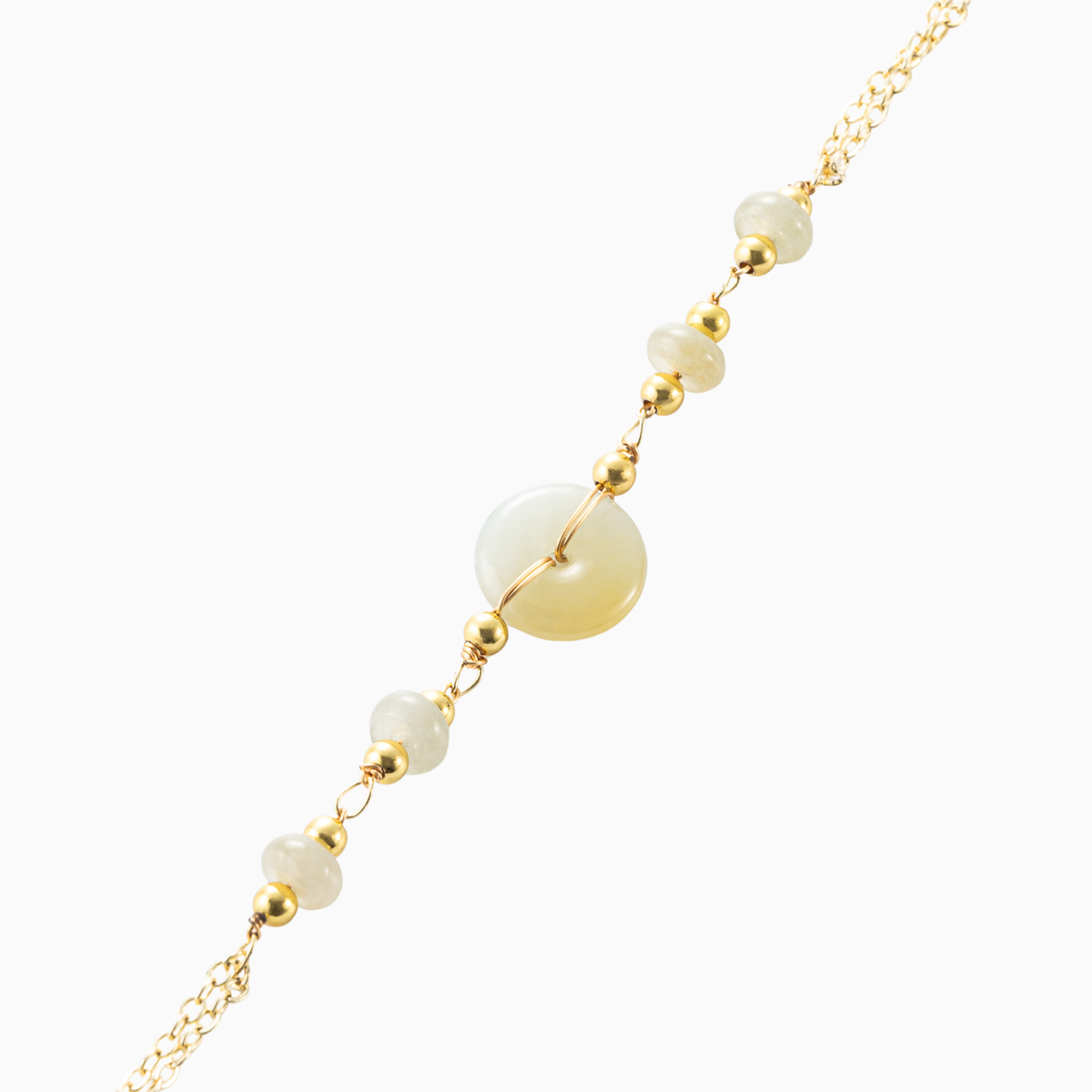 Yellow Jade Protection Bracelet