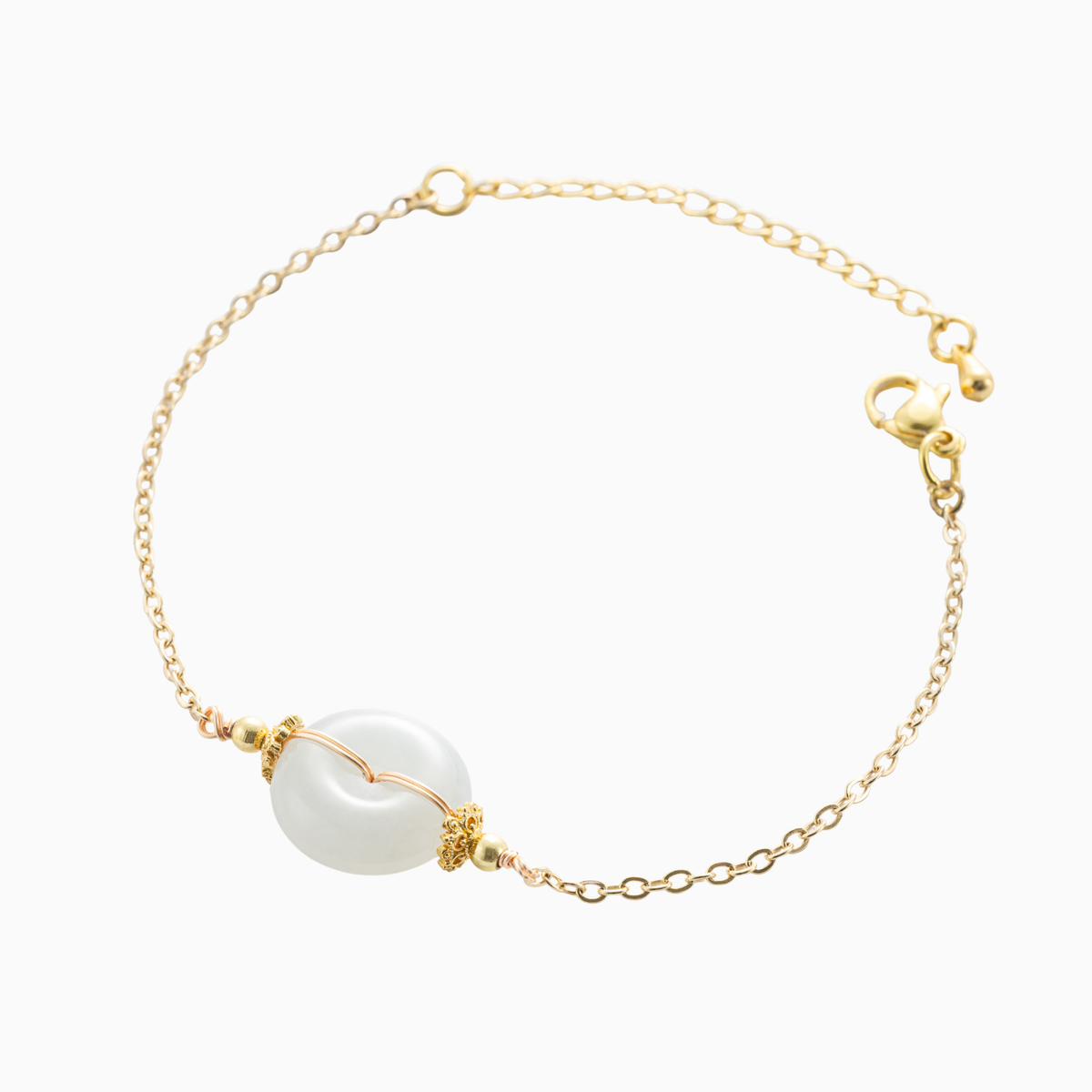 White Jade Protection Bracelet