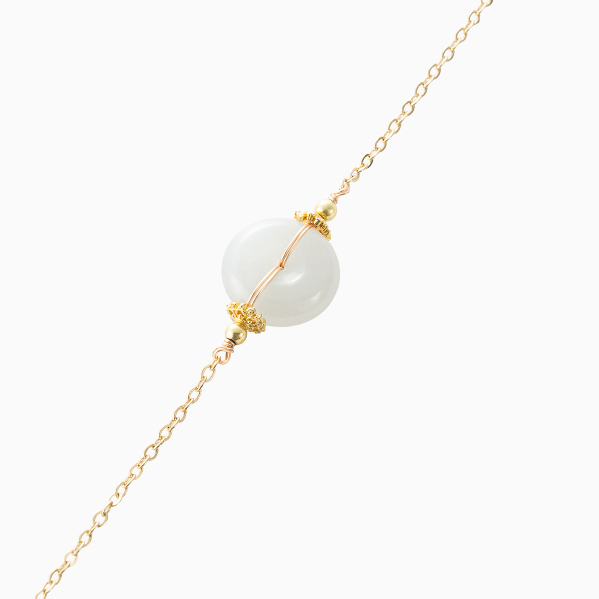 White Jade Protection Bracelet