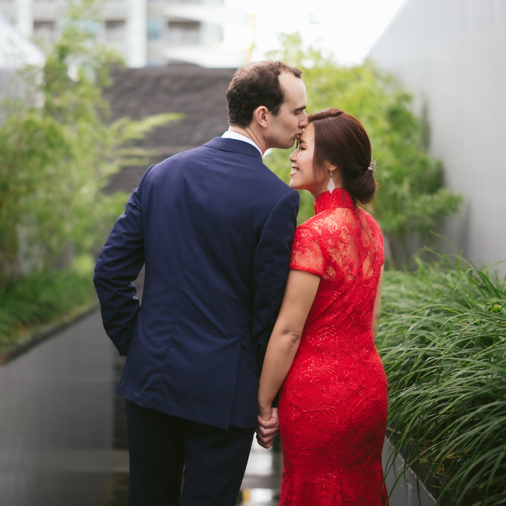 Jade Artisan's founder and her British husband