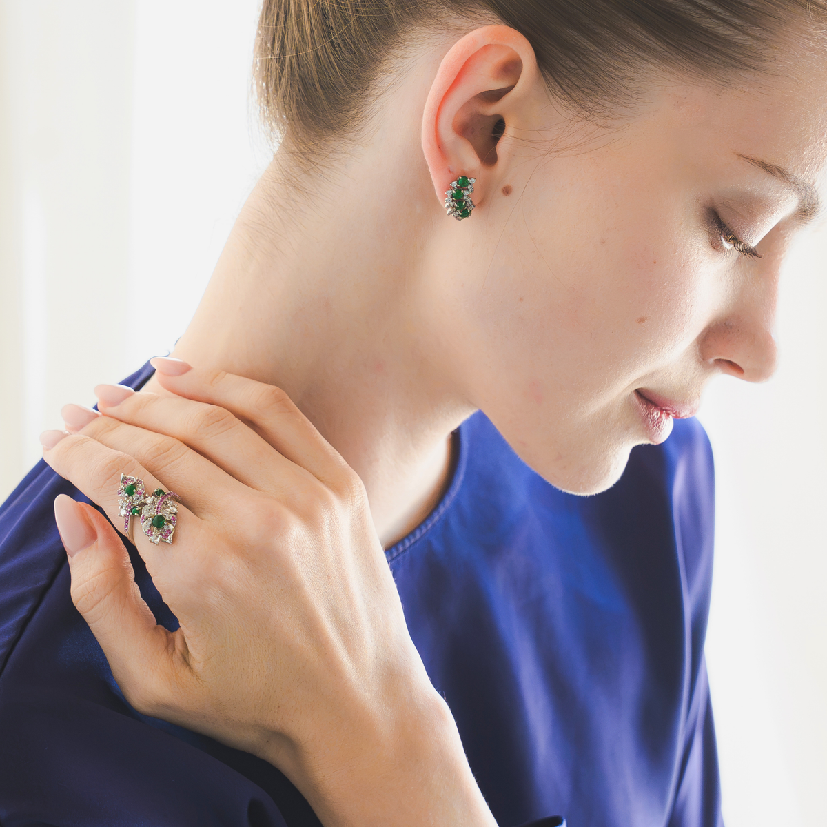 Jardin Duo Cocktail Ring