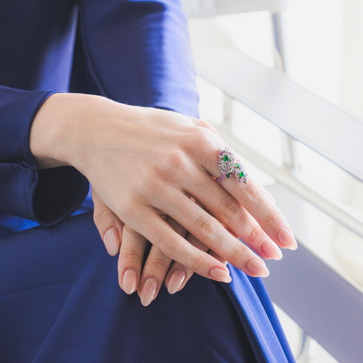 Jardin Duo Cocktail Ring