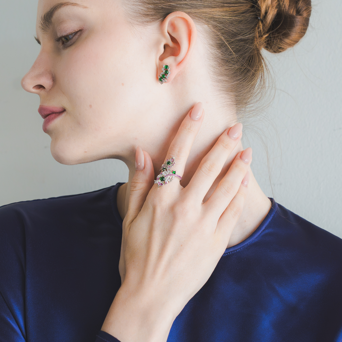 Jardin Duo Cocktail Ring