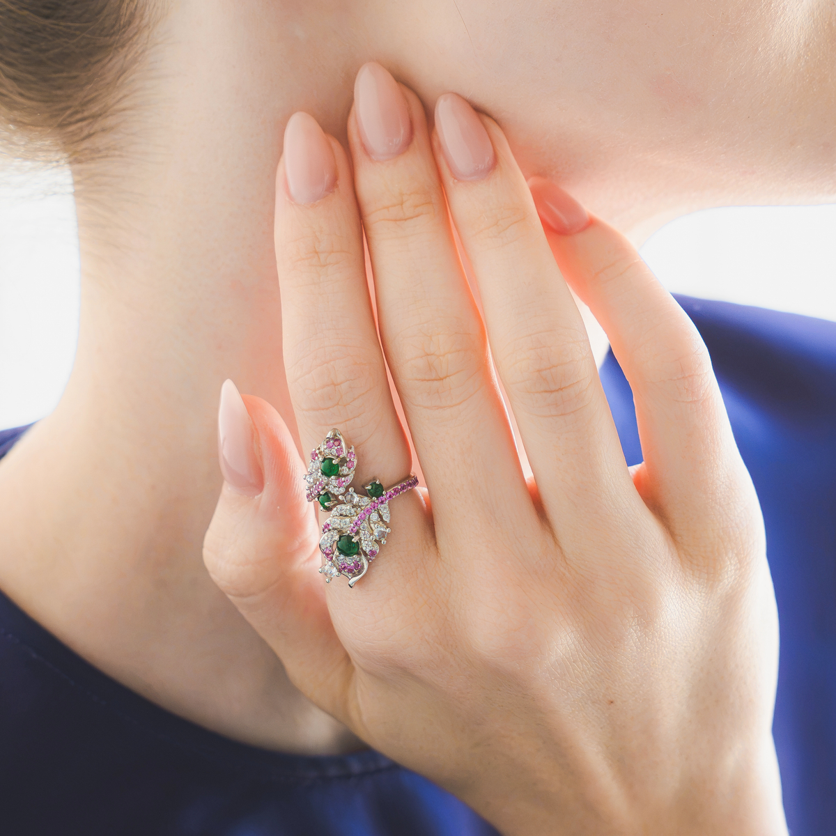 Jardin Duo Cocktail Ring