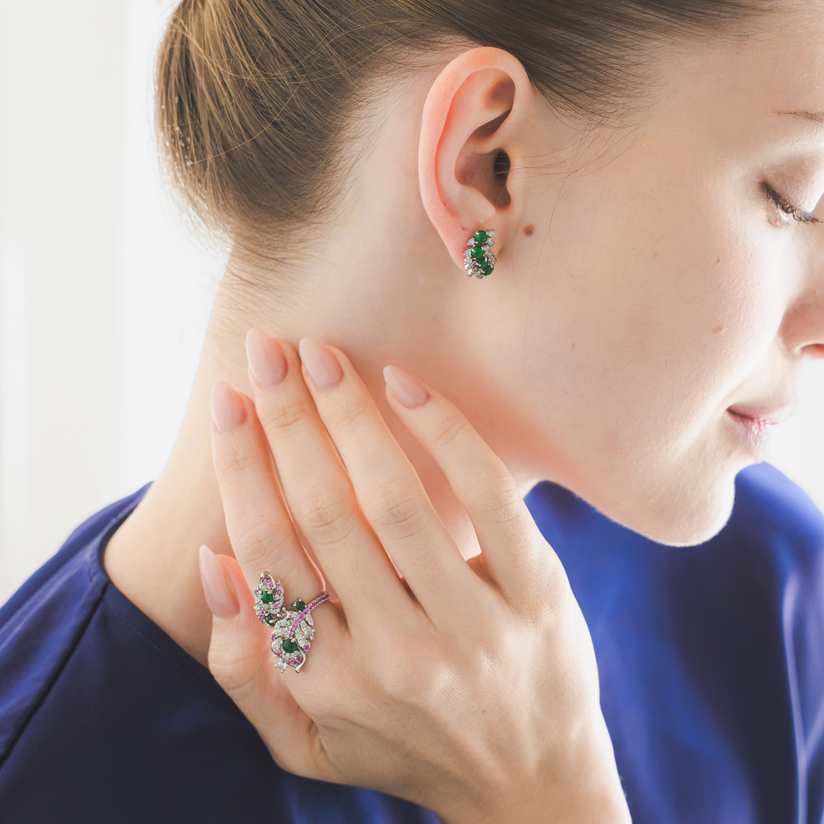 Jardin Duo Cocktail Ring